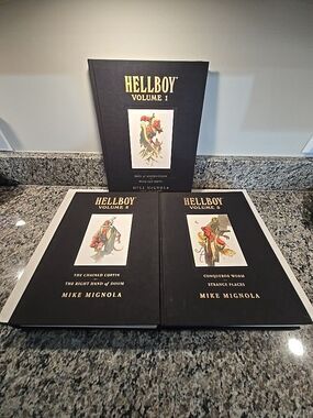 Hellboy Library Edition Hardcover Lot Vol 1 2 3 - Mike Mignola - Dark Horse